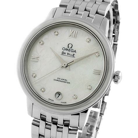 omega de ville prestige co-axial 32.7mm ladies watch|omega de ville prestige 32mm.